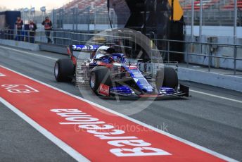 World © Octane Photographic Ltd. Formula 1 – Winter Testing - Test 1 - Day 4. Scuderia Toro Rosso STR14 – Alexander Albon. Circuit de Barcelona-Catalunya. Thursday 21st February 2019.