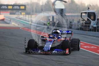 World © Octane Photographic Ltd. Formula 1 – Winter Testing - Test 1 - Day 4. Scuderia Toro Rosso STR14 – Alexander Albon. Circuit de Barcelona-Catalunya. Thursday 21st February 2019.