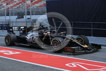 World © Octane Photographic Ltd. Formula 1 – Winter Testing - Test 1 - Day 4. Rich Energy Haas F1 Team VF19 – Romain Grosjean. Circuit de Barcelona-Catalunya. Thursday 21st February 2019.