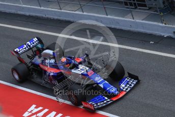 World © Octane Photographic Ltd. Formula 1 – Winter Testing - Test 1 - Day 4. Scuderia Toro Rosso STR14 – Alexander Albon. Circuit de Barcelona-Catalunya. Thursday 21st February 2019.