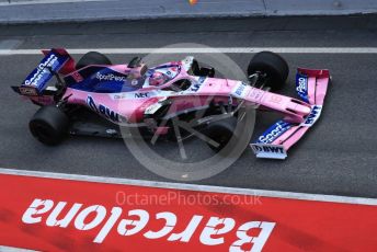 World © Octane Photographic Ltd. Formula 1 – Winter Testing - Test 1 - Day 4. SportPesa Racing Point RP19 – Lance Stroll. Circuit de Barcelona-Catalunya. Thursday 21st February 2019.