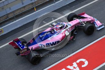 World © Octane Photographic Ltd. Formula 1 – Winter Testing - Test 1 - Day 4. SportPesa Racing Point RP19 – Lance Stroll. Circuit de Barcelona-Catalunya. Thursday 21st February 2019.