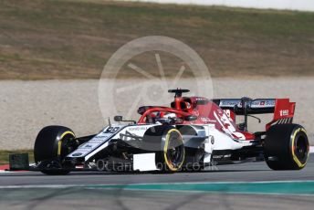 World © Octane Photographic Ltd. Formula 1 – Winter Testing - Test 1 - Day 4. Alfa Romeo Racing C38 – Antonio Giovinazzi. Circuit de Barcelona-Catalunya. Thursday 21st February 2019.