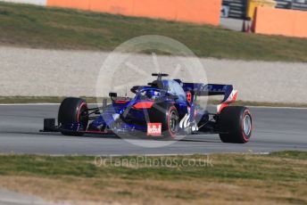 World © Octane Photographic Ltd. Formula 1 – Winter Testing - Test 1 - Day 4. Scuderia Toro Rosso STR14 – Alexander Albon. Circuit de Barcelona-Catalunya. Thursday 21st February 2019.