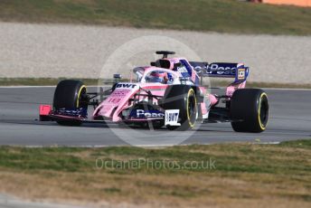 World © Octane Photographic Ltd. Formula 1 – Winter Testing - Test 1 - Day 4. SportPesa Racing Point RP19 – Lance Stroll. Circuit de Barcelona-Catalunya. Thursday 21st February 2019.