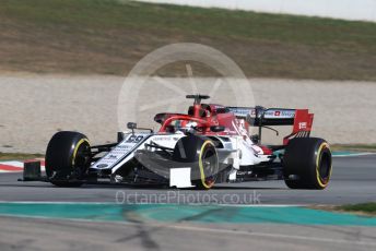 World © Octane Photographic Ltd. Formula 1 – Winter Testing - Test 1 - Day 4. Alfa Romeo Racing C38 – Antonio Giovinazzi. Circuit de Barcelona-Catalunya. Thursday 21st February 2019.