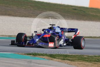 World © Octane Photographic Ltd. Formula 1 – Winter Testing - Test 1 - Day 4. Scuderia Toro Rosso STR14 – Alexander Albon. Circuit de Barcelona-Catalunya. Thursday 21st February 2019.