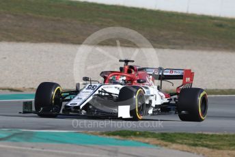 World © Octane Photographic Ltd. Formula 1 – Winter Testing - Test 1 - Day 4. Alfa Romeo Racing C38 – Antonio Giovinazzi. Circuit de Barcelona-Catalunya. Thursday 21st February 2019.