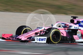 World © Octane Photographic Ltd. Formula 1 – Winter Testing - Test 1 - Day 4. SportPesa Racing Point RP19 – Lance Stroll. Circuit de Barcelona-Catalunya. Thursday 21st February 2019.