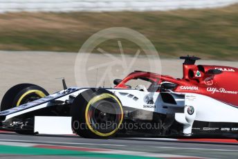 World © Octane Photographic Ltd. Formula 1 – Winter Testing - Test 1 - Day 4. Alfa Romeo Racing C38 – Antonio Giovinazzi. Circuit de Barcelona-Catalunya. Thursday 21st February 2019.