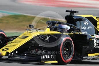 World © Octane Photographic Ltd. Formula 1 – Winter Testing - Test 1 - Day 4. Renault Sport F1 Team RS19 – Daniel Ricciardo. Circuit de Barcelona-Catalunya. Thursday 21st February 2019.