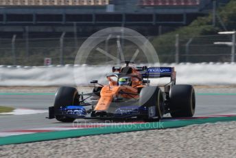 World © Octane Photographic Ltd. Formula 1 – Winter Testing - Test 1 - Day 4. McLaren MCL34 – Lando Norris. Circuit de Barcelona-Catalunya. Thursday 21st February 2019.