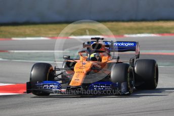 World © Octane Photographic Ltd. Formula 1 – Winter Testing - Test 1 - Day 4. McLaren MCL34 – Lando Norris. Circuit de Barcelona-Catalunya. Thursday 21st February 2019.