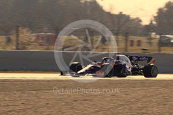 World © Octane Photographic Ltd. Formula 1 – Winter Testing - Test 1 - Day 4. Scuderia Toro Rosso STR14 – Alexander Albon. Circuit de Barcelona-Catalunya. Thursday 21st February 2019.