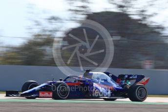 World © Octane Photographic Ltd. Formula 1 – Winter Testing - Test 1 - Day 4. Scuderia Toro Rosso STR14 – Alexander Albon. Circuit de Barcelona-Catalunya. Thursday 21st February 2019.