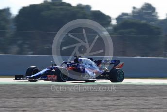 World © Octane Photographic Ltd. Formula 1 – Winter Testing - Test 1 - Day 4. Scuderia Toro Rosso STR14 – Alexander Albon. Circuit de Barcelona-Catalunya. Thursday 21st February 2019.