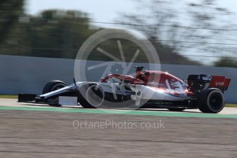 World © Octane Photographic Ltd. Formula 1 – Winter Testing - Test 1 - Day 4. Alfa Romeo Racing C38 – Antonio Giovinazzi. Circuit de Barcelona-Catalunya. Thursday 21st February 2019.