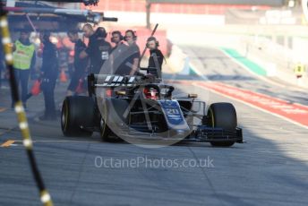 World © Octane Photographic Ltd. Formula 1 – Winter Testing - Test 1 - Day 4. Rich Energy Haas F1 Team VF19 – Kevin Magnussen. Circuit de Barcelona-Catalunya. Thursday 21st February 2019.