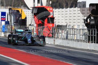 World © Octane Photographic Ltd. Formula 1 – Winter Testing - Test 1 - Day 4. Mercedes AMG Petronas Motorsport AMG F1 W10 EQ Power+ - Valtteri Bottas. Circuit de Barcelona-Catalunya. Thursday 21st February 2019.