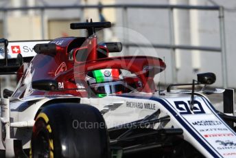 World © Octane Photographic Ltd. Formula 1 – Winter Testing - Test 1 - Day 4. Alfa Romeo Racing C38 – Antonio Giovinazzi. Circuit de Barcelona-Catalunya. Thursday 21st February 2019.