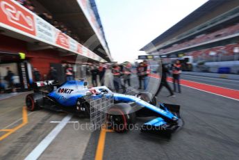 World © Octane Photographic Ltd. Formula 1 – Winter Testing - Test 1 - Day 4. ROKiT Williams Racing – Robert Kubica. Circuit de Barcelona-Catalunya. Thursday 21st February 2019.