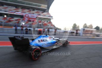 World © Octane Photographic Ltd. Formula 1 – Winter Testing - Test 1 - Day 4. ROKiT Williams Racing – Robert Kubica. Circuit de Barcelona-Catalunya. Thursday 21st February 2019.