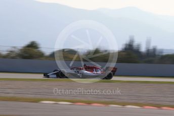 World © Octane Photographic Ltd. Formula 1 – Winter Testing - Test 1 - Day 4. Alfa Romeo Racing C38 – Antonio Giovinazzi. Circuit de Barcelona-Catalunya. Thursday 21st February 2019.