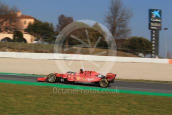World © Octane Photographic Ltd. Formula 1 – Winter Testing - Test 1 - Day 4. Scuderia Ferrari SF90 – Charles Leclerc. Circuit de Barcelona-Catalunya. Thursday 21st February 2019.