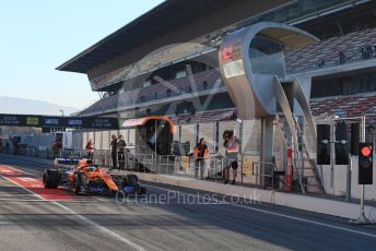 World © Octane Photographic Ltd. Formula 1 – Winter Testing - Test 2 - Day 1. McLaren MCL34 – Lando Norris. Circuit de Barcelona-Catalunya. Tuesday 26th February 2019.