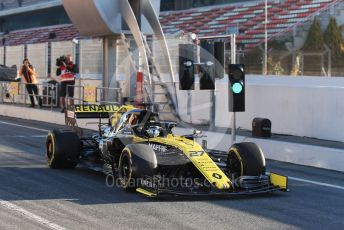 World © Octane Photographic Ltd. Formula 1 – Winter Testing - Test 2 - Day 1. Renault Sport F1 Team RS19 – Nico Hulkenberg. Circuit de Barcelona-Catalunya. Tuesday 26th February 2019.