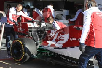 World © Octane Photographic Ltd. Formula 1 – Winter Testing - Test 2 - Day 1. Alfa Romeo Racing C38 – Antonio Giovinazzi. Circuit de Barcelona-Catalunya. Tuesday 26th February 2019.