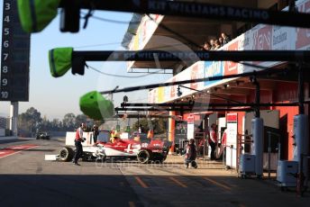 World © Octane Photographic Ltd. Formula 1 – Winter Testing - Test 2 - Day 1. Alfa Romeo Racing C38 – Antonio Giovinazzi. Circuit de Barcelona-Catalunya. Tuesday 26th February 2019.