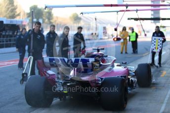 World © Octane Photographic Ltd. Formula 1 – Winter Testing - Test 2 - Day 1. SportPesa Racing Point RP19 – Lance Stroll. Circuit de Barcelona-Catalunya. Tuesday 26th February 2019