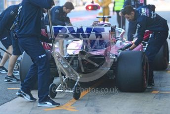 World © Octane Photographic Ltd. Formula 1 – Winter Testing - Test 2 - Day 1. SportPesa Racing Point RP19 – Lance Stroll. Circuit de Barcelona-Catalunya. Tuesday 26th February 2019