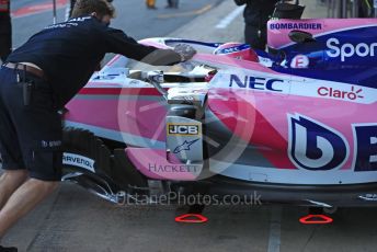 World © Octane Photographic Ltd. Formula 1 – Winter Testing - Test 2 - Day 1. SportPesa Racing Point RP19 – Lance Stroll. Circuit de Barcelona-Catalunya. Tuesday 26th February 2019