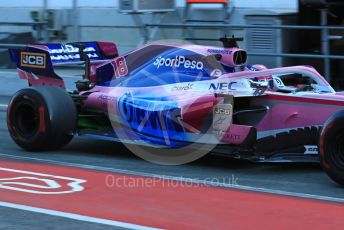 World © Octane Photographic Ltd. Formula 1 – Winter Testing - Test 2 - Day 1. SportPesa Racing Point RP19 – Lance Stroll. Circuit de Barcelona-Catalunya. Tuesday 26th February 2019.