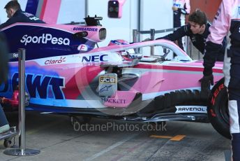 World © Octane Photographic Ltd. Formula 1 – Winter Testing - Test 2 - Day 1. SportPesa Racing Point RP19 – Lance Stroll. Circuit de Barcelona-Catalunya. Tuesday 26th February 2019.