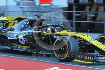 World © Octane Photographic Ltd. Formula 1 – Winter Testing - Test 2 - Day 1. Renault Sport F1 Team RS19 – Nico Hulkenberg. Circuit de Barcelona-Catalunya. Tuesday 26th February 2019.