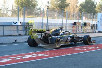 World © Octane Photographic Ltd. Formula 1 – Winter Testing - Test 2 - Day 1. Renault Sport F1 Team RS19 – Nico Hulkenberg. Circuit de Barcelona-Catalunya. Tuesday 26th February 2019.