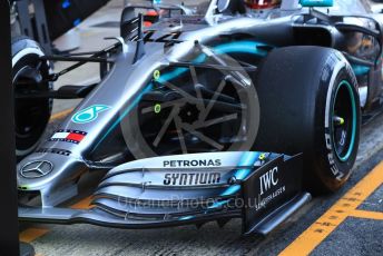 World © Octane Photographic Ltd. Formula 1 – Winter Testing - Test 2 - Day 1. Mercedes AMG Petronas Motorsport AMG F1 W10 EQ Power+ - Lewis Hamilton. Circuit de Barcelona-Catalunya. Tuesday 26th February 2019.