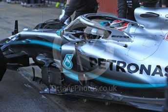 World © Octane Photographic Ltd. Formula 1 – Winter Testing - Test 2 - Day 1. Mercedes AMG Petronas Motorsport AMG F1 W10 EQ Power+ - Lewis Hamilton. Circuit de Barcelona-Catalunya. Tuesday 26th February 2019.