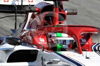 World © Octane Photographic Ltd. Formula 1 – Winter Testing - Test 2 - Day 1. Alfa Romeo Racing C38 – Antonio Giovinazzi. Circuit de Barcelona-Catalunya. Tuesday 26th February 2019.