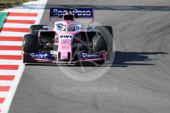 World © Octane Photographic Ltd. Formula 1 – Winter Testing - Test 2 - Day 1. SportPesa Racing Point RP19 – Lance Stroll. Circuit de Barcelona-Catalunya. Tuesday 26th February 2019.