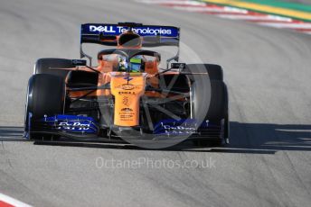 World © Octane Photographic Ltd. Formula 1 – Winter Testing - Test 2 - Day 1. McLaren MCL34 – Lando Norris. Circuit de Barcelona-Catalunya. Tuesday 26th February 2019.