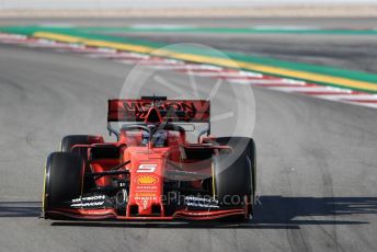 World © Octane Photographic Ltd. Formula 1 – Winter Testing - Test 2 - Day 1. Scuderia Ferrari SF90 – Charles Leclerc. Circuit de Barcelona-Catalunya. Tuesday 26th February 2019.