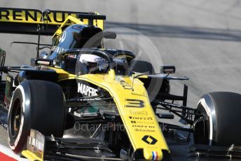 World © Octane Photographic Ltd. Formula 1 – Winter Testing - Test 2 - Day 1. Renault Sport F1 Team RS19 – Daniel Ricciardo. Circuit de Barcelona-Catalunya. Tuesday 26th February 2019.