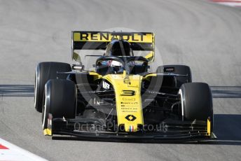 World © Octane Photographic Ltd. Formula 1 – Winter Testing - Test 2 - Day 1. Renault Sport F1 Team RS19 – Daniel Ricciardo. Circuit de Barcelona-Catalunya. Tuesday 26th February 2019.