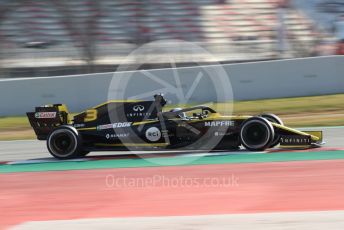 World © Octane Photographic Ltd. Formula 1 – Winter Testing - Test 2 - Day 1. Renault Sport F1 Team RS19 – Daniel Ricciardo. Circuit de Barcelona-Catalunya. Tuesday 26th February 2019.