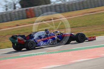 World © Octane Photographic Ltd. Formula 1 – Winter Testing - Test 2 - Day 1. Scuderia Toro Rosso STR14 – Alexander Albon. Circuit de Barcelona-Catalunya. Tuesday 26th February 2019.