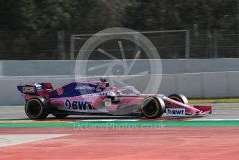 World © Octane Photographic Ltd. Formula 1 – Winter Testing - Test 2 - Day 1. SportPesa Racing Point RP19 – Lance Stroll. Circuit de Barcelona-Catalunya. Tuesday 26th February 2019.